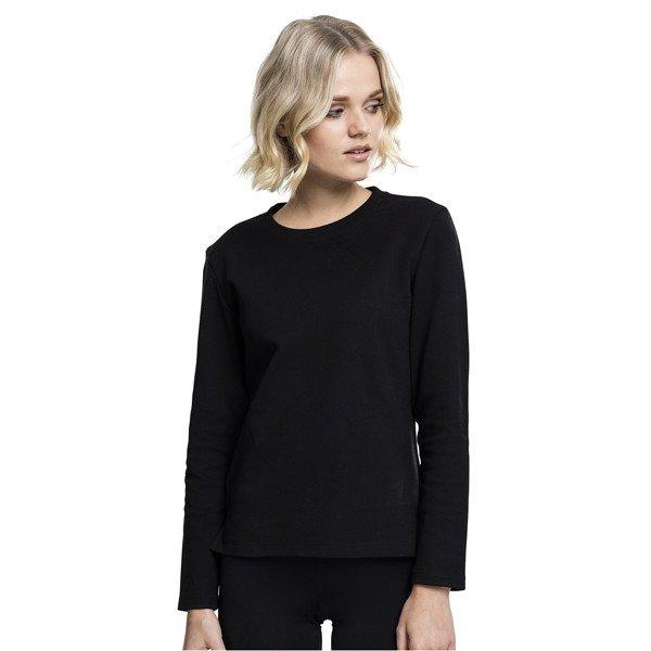 Urban Classics Ladies Athletic Interlock Crewneck black