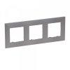 Legrand Nilo Step hrmas keret, grafit szrke, Legrand 8634