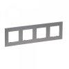 Legrand Nilo Step ngyes keret, grafit szrke, Legrand 8634