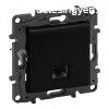 Legrand Nilo Step 1XRJ45 Cat.5E UTP aljzat, fekete, Legrand