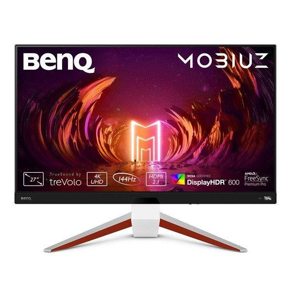 BenQ Monitor 27" - EX2710U (IPS, 16:9, 3840x2160, 1ms, 300cd/m2, 90%
DCI-P3, 2xHDMI, DP, Freesync, 144Hz)