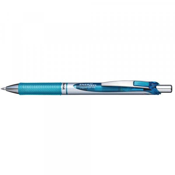 Rollertoll zselés 0.7mm, Pentel EnerGel BL77-SX, írásszín világoskék