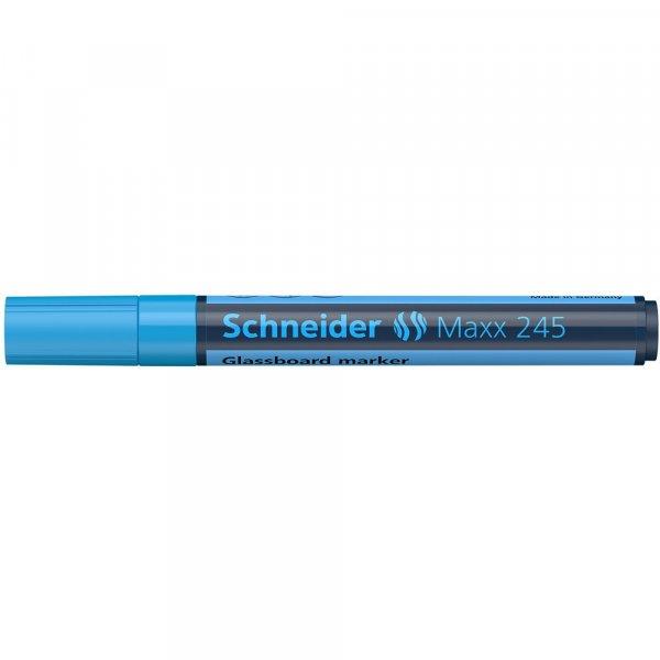 Üvegtábla marker 1-3mm, Schneider Maxx 245 kék