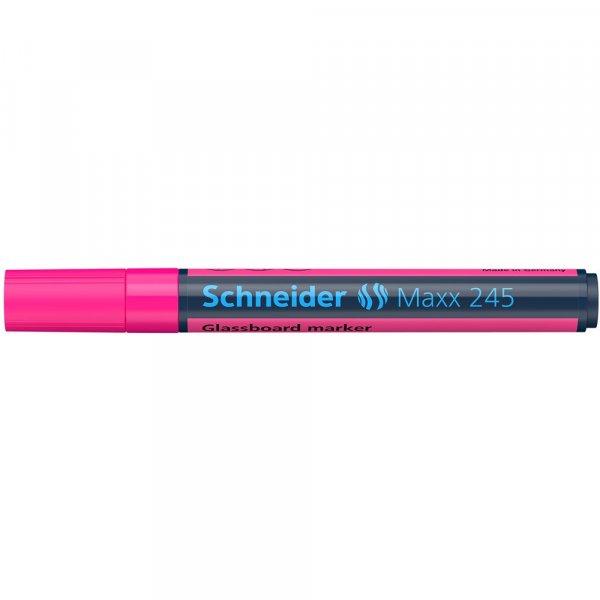 Üvegtábla marker 1-3mm, Schneider Maxx 245 rózsaszín