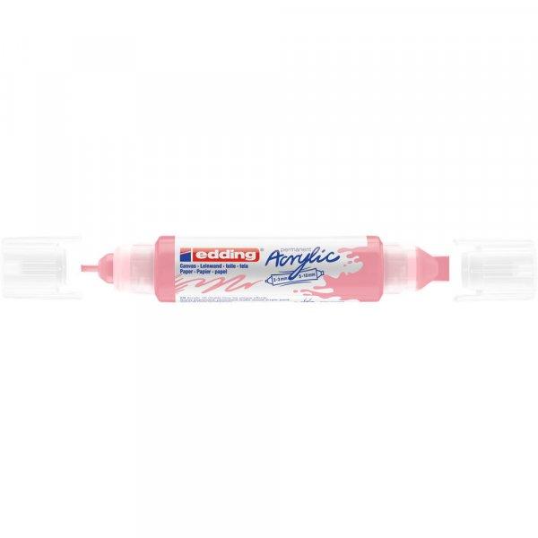 Akril marker 2-3mm, és 5-10mm, 3D kétvégű Edding 5400 mályva