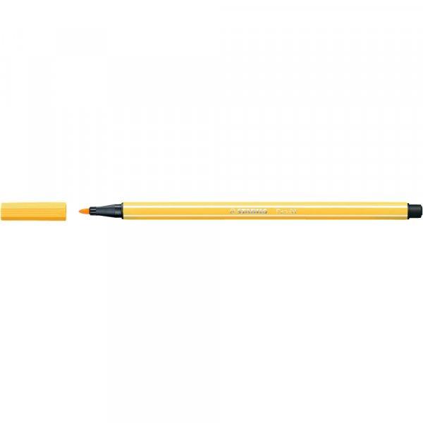 Rostirón, filctoll 1mm, M STABILO Pen 68 sárga