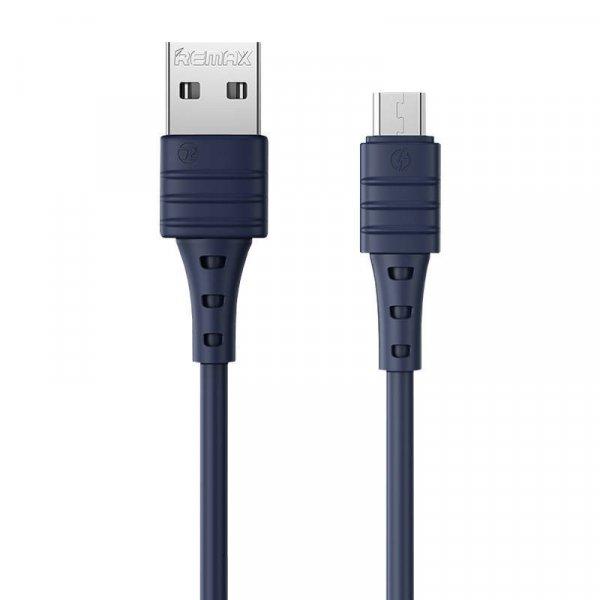 USB Micro Remax Zeron kábel, 1 m, 2,4 A (kék)