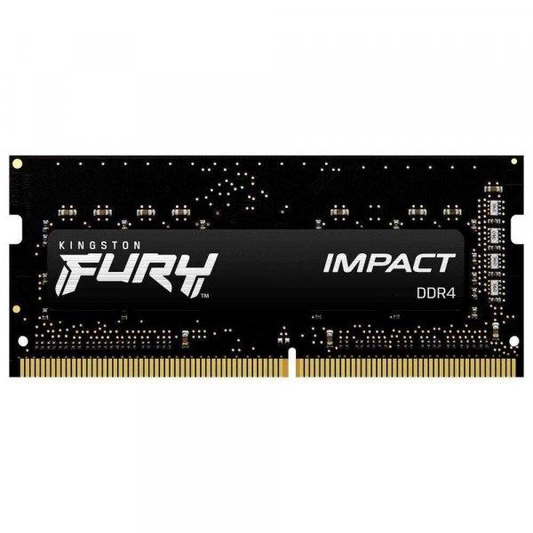 8GB 2666MHz DDR4 RAM Kingston Fury Impact notebook memória CL15 (KF426S15IB/8)
