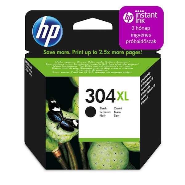 HP N9K08AE tintapatron fekete (304XL)
