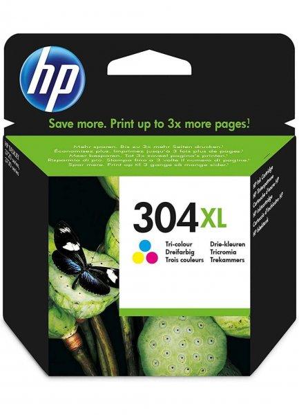 HP N9K07AE háromszínű tintapatron (304XL)
