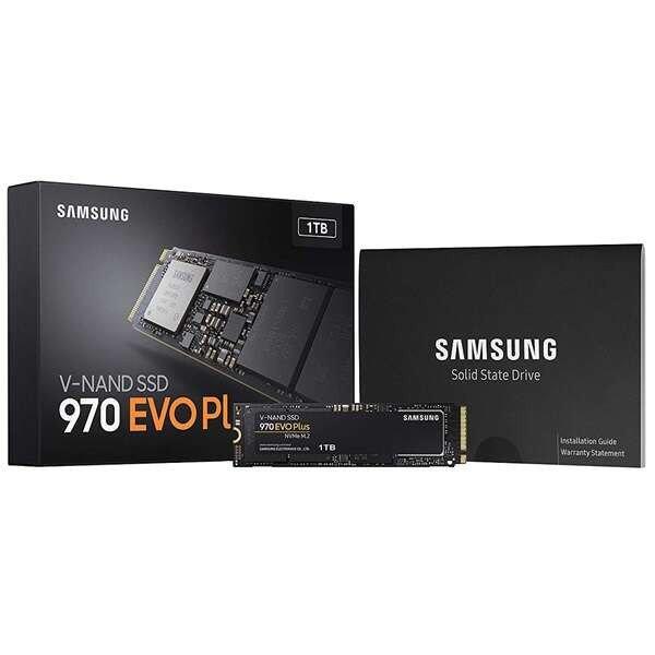 1TB Samsung 970 EVO Plus M.2 SSD meghajtó (MZ-V7S1T0BW)