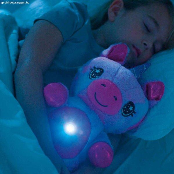 Pihe-puha ölelnivaló plüss unikornis - csillagkivetítős éjszakai fény és
játszópajtás, rózsaszín (BBM)