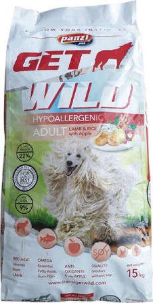 Panzi GetWild Dog Adult Hypoallergenic Lamb & Rice with Apple (2 x 15 kg) 30 kg