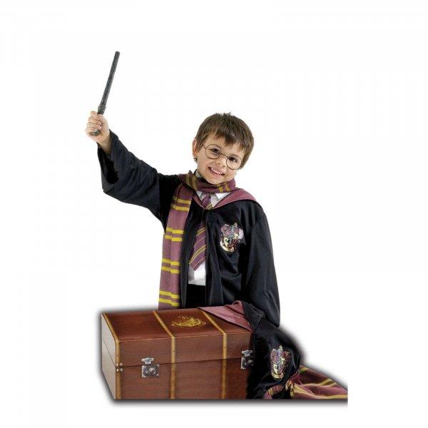 Deluxe Harry Potter jelmezkészlet fejdísszel 5-7 éves gyerekeknek 110 - 130
cm-es méretben