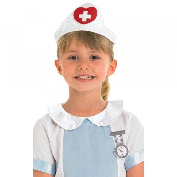 Klasszikus nővér jelmez lányoknak 7-8 éves korig 128 cm