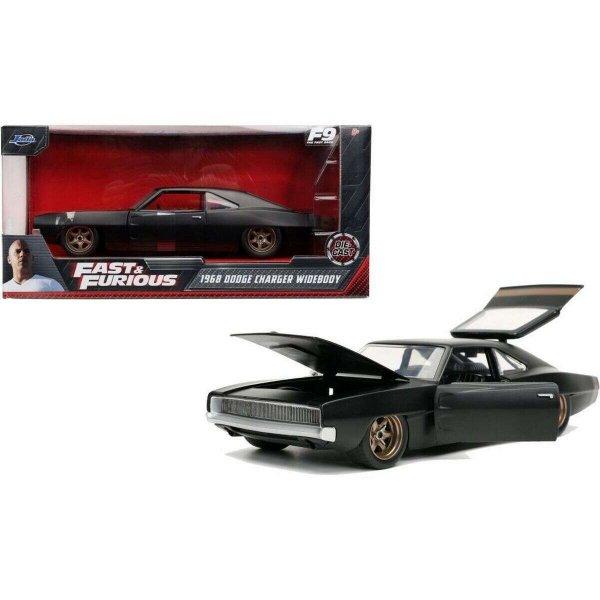 1968 Dodge Charger Widebody F&F modell autó 1:24