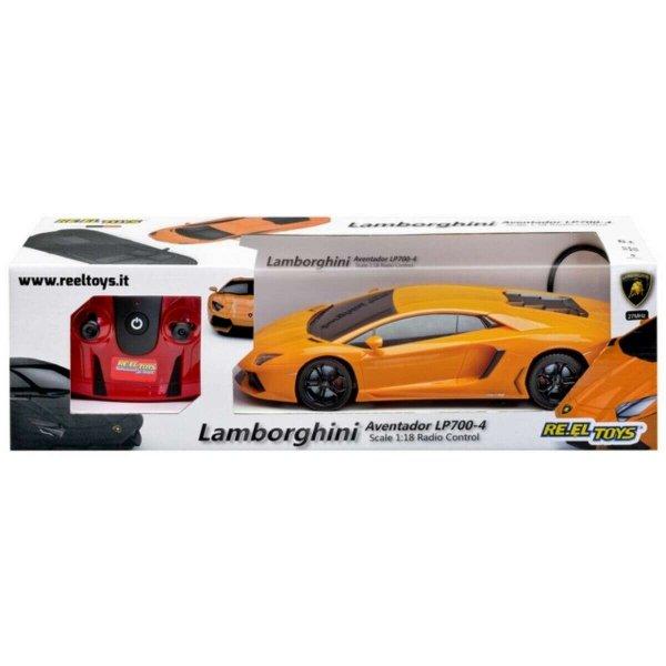 Lamborghini Aventador LP700 orange R/C távirányítós autó 1:18