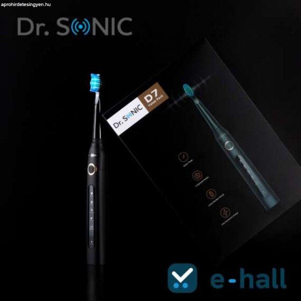Dr. SONIC D7, IPX7, 5 üzemmód, Szónikus, Fekete, Elektromos fogkefe