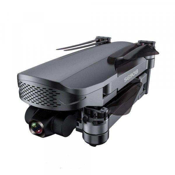 SLX SG908 PRO drón, dupla kamerás sony 4K HD 5G WIFI GPS FPV, 3 tengelyes
stabilizátor, 7.6V 3400mAh akkumulátor kapacitás, repülési hatótáv ~ 28
perc, SD kártya támogatás