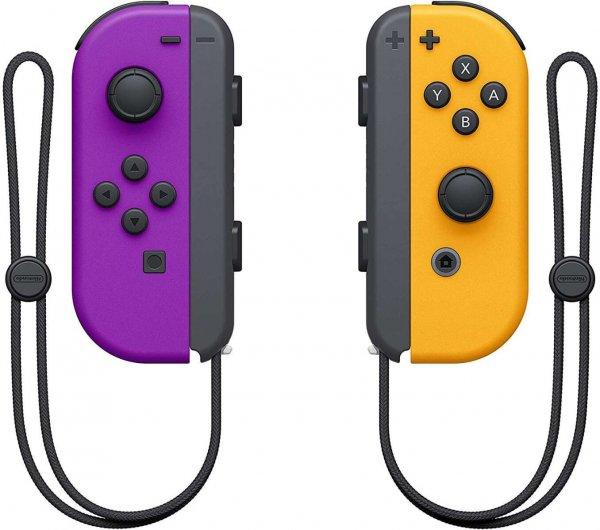Nintendo Switch Joy-Con Neon Purple/ Neon Orange Vezeték nélküli kontroller
