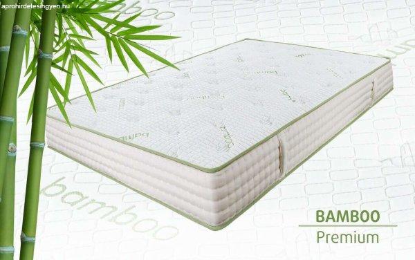 Premium Bamboo Memory Latex Ortopéd, Hipoallergén Matrac, 140x200 cm, Pocket
rugós, 7 zónás kényelem