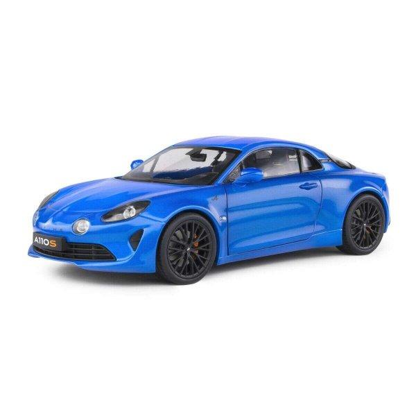 ALPINE A110 S 2019 blue modell autó 1:18