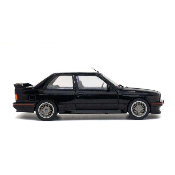 Bmw E30 Sport Evo M3 fekete 1990 modell autó 1:18
