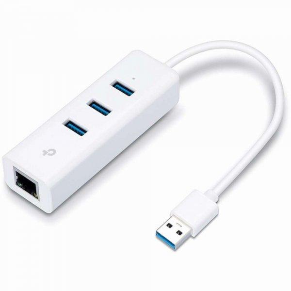 USB TP-LINK UE330 - USB 3.0 to Gigabit Ethernet Network Adapter with 3-Port USB
3.0 Hub