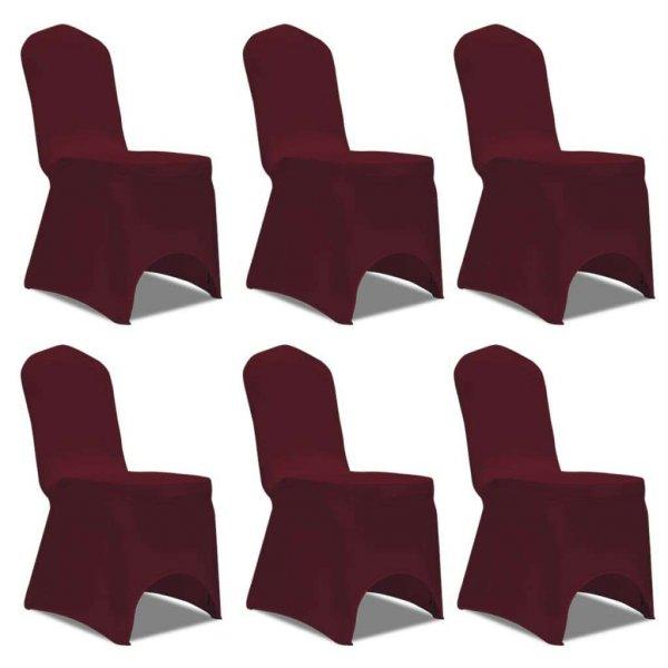 12 db burgundi vörös sztreccs székszoknya