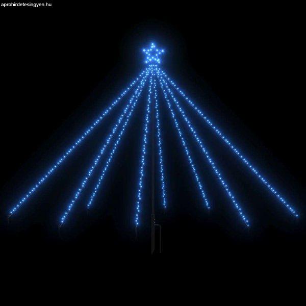 Kül- és beltéri karácsonyi kék favilágítás 400 led-del 2,5 m