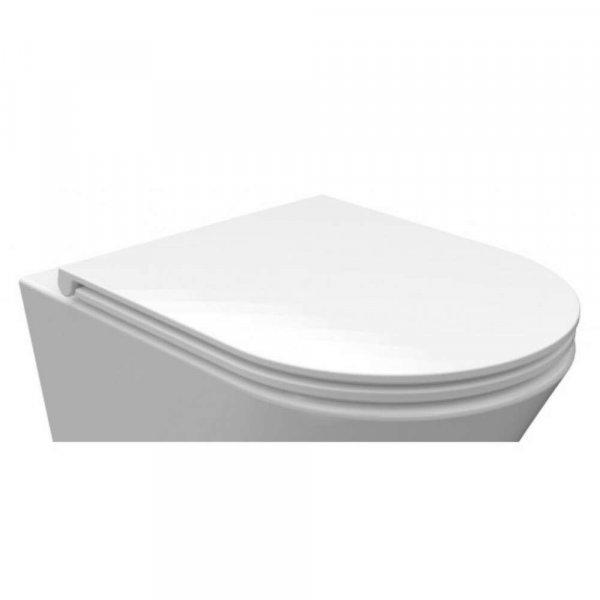 AREZZO DESIGN INDIANA slim soft close duroplast WC tető