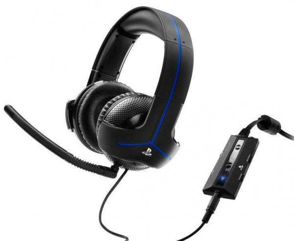 Thrustmaster Y-300P PS3/PS4 Gaming Headset Black/Blue 4160596