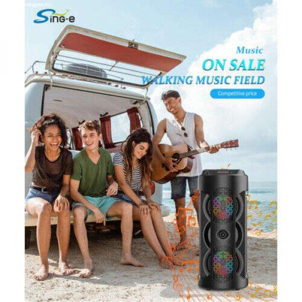 Vezeték nélküli karaoke bluetooth hangszóró ZQS4243