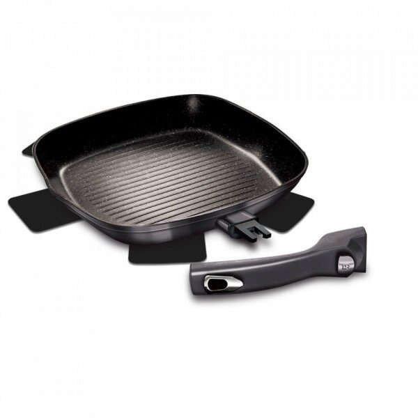 Tigaie grill Metallic Line Carbon Pro Edition BerlingerHaus BH 6914