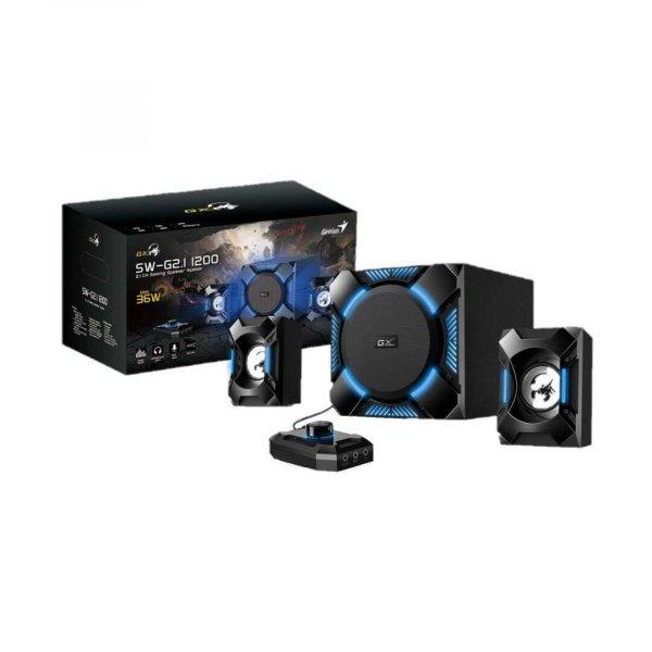 Genius SW-G2.1 1200 Gaming Speaker Black/Blue 31730044400