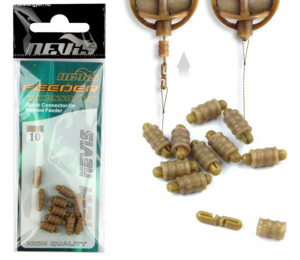 Nevis Method Feeder Quick Change Bead method gyorscsatlakozó L 10db (8100-241)