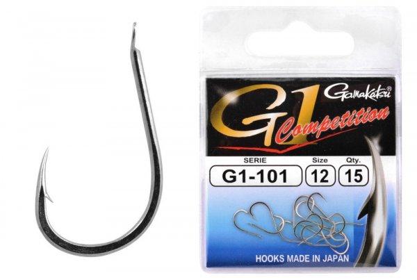 Gamakatsu G1 Competition 101 Hooks prémium horog 15db (149197-) több méret