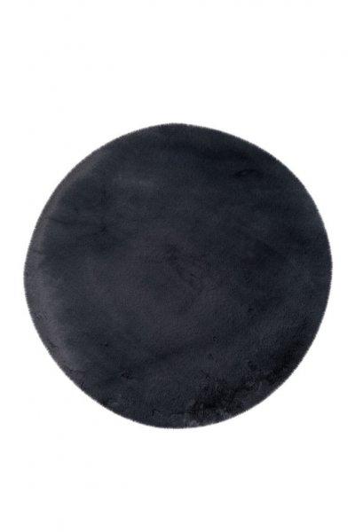 Kör alakú, sötétszürke szőnyeg, 120 cm - TOUDOU - Butopêa