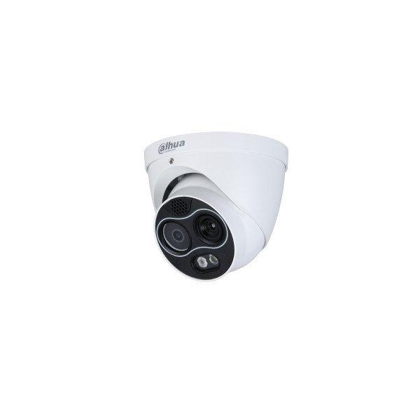 Dahua IP Turret hőkamera - TPC-DF1241-B3F4-S2 (256x192, 3,5mm / 4MP, 4mm, ICR,
IR30m, IP67, WDR, audio, I/O, PoE)