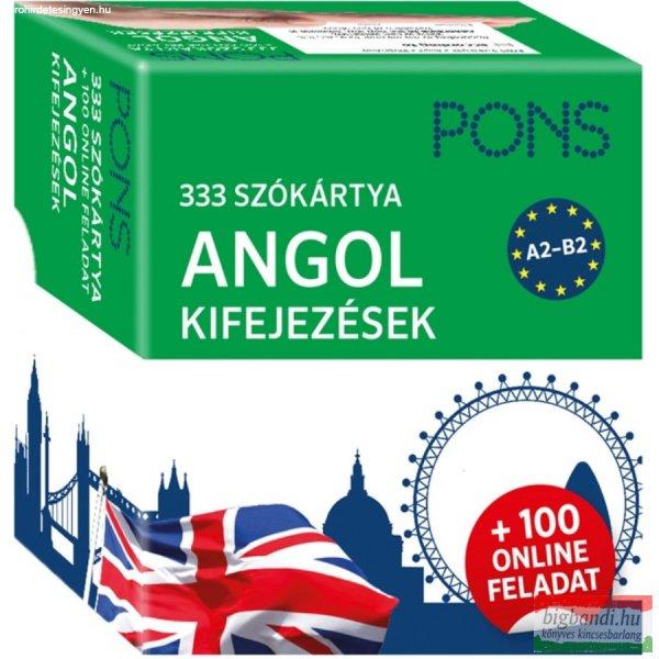 333 szókártya - Angol kifejezések plusz 100 online feladat
