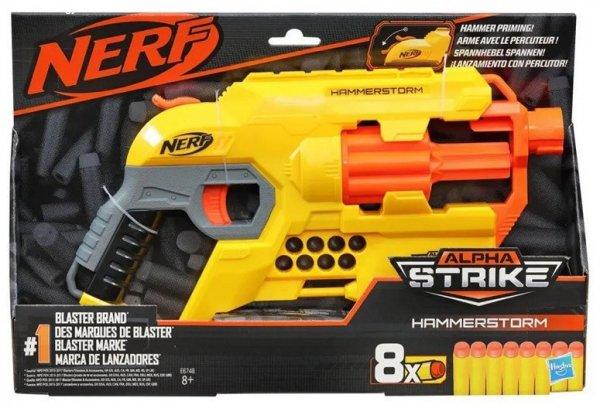 Nerf Alpha strike Hammerstorm forgótáras fegyver 8 szivacslövedékkel