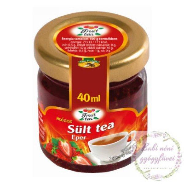 Fruit tea sült tea, Eper 40 ml