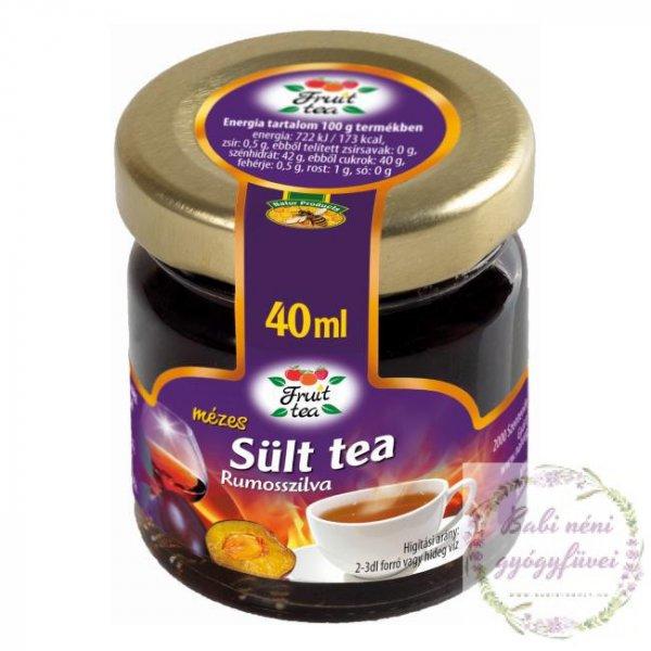 Fruit tea sült tea, Rumos szilva 40 ml
