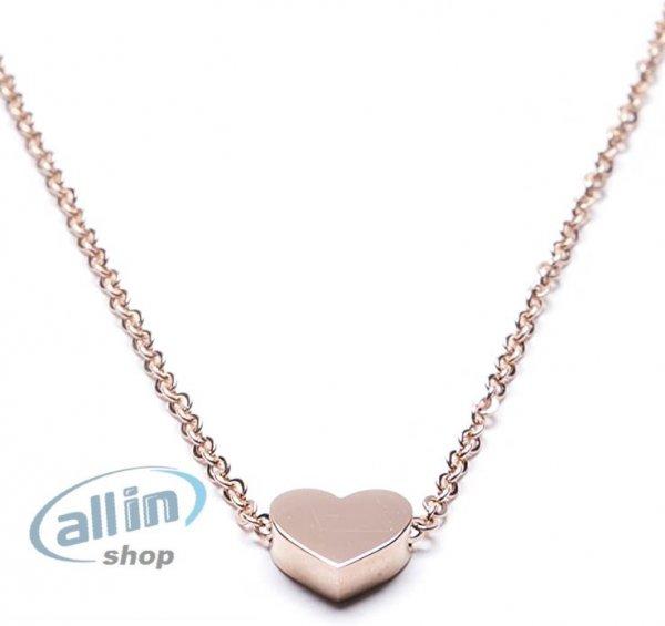 Happiness Boutique Minimál nyaklánc Rose Gold színben , szív medállal,
nikkel- és ólommentes