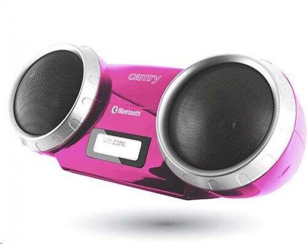 Camry CR1139P Bluetooth hangszóró FM/USB/AUX pink