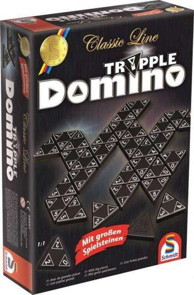 Schmidt Tripple Domino Classic line, Tripple-Domino Triominos társasjáték
(49218 / 49287)