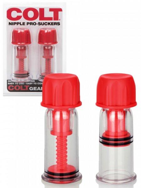 California Exotic Novelties COLT Nipple Pro-Suckers Red mellcsipesz