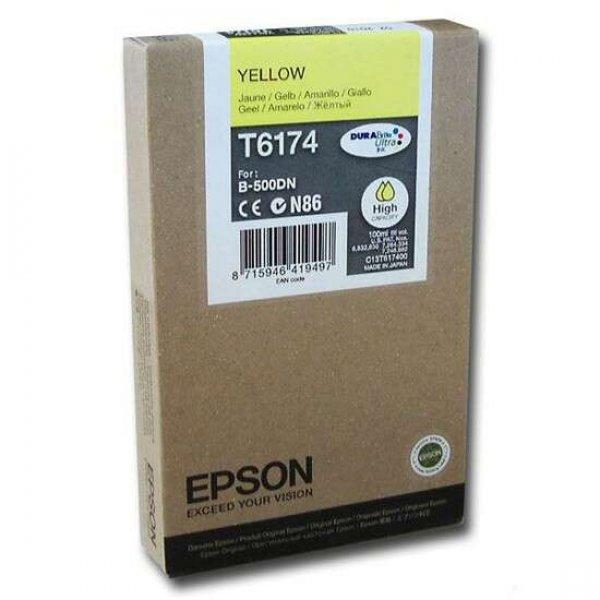 Epson T6174 Tintapatron Yellow 7.000 oldal kapacitás, C13T617400