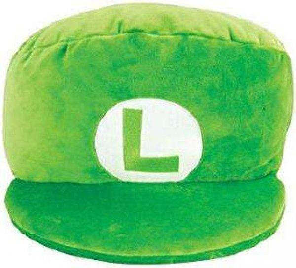 Nintendo TOMY Plush Luigi 11'' Cap Cushion /Plush Cushion