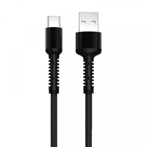 LDNIO LS64 USB kábel C típusú, 2,4A, hossza: 2m